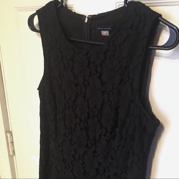 🎉HP🎉TOMMY HILFIGER Fit & Flare Lace Dress 👗 - Picture 5 of 16